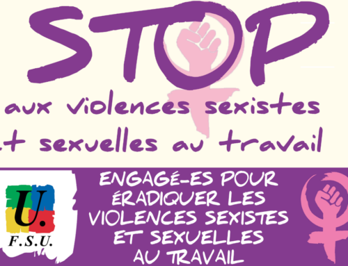 Le 25 novembre : la FSU engagée pour éradiquer les violences faites aux femmes