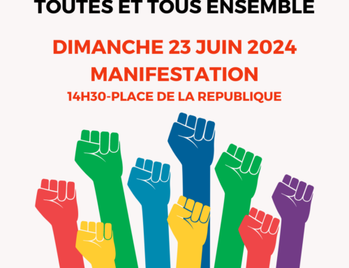 Manifestations dimanche 23 juin à 14h30 : Continuons à combattre l’extrême droite restons déterminées !