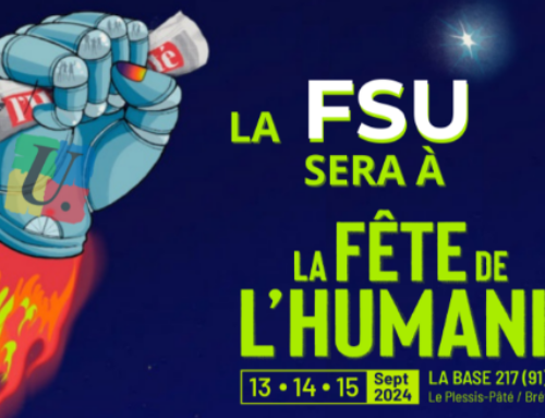 La FSU sera à la fête de l’Huma !