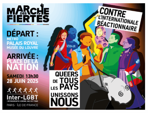 Samedi 28 juin 2025 : Marche des fiertés