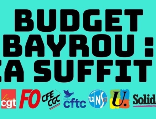 Budget : les sacrifices pour le monde du travail ça suffit !